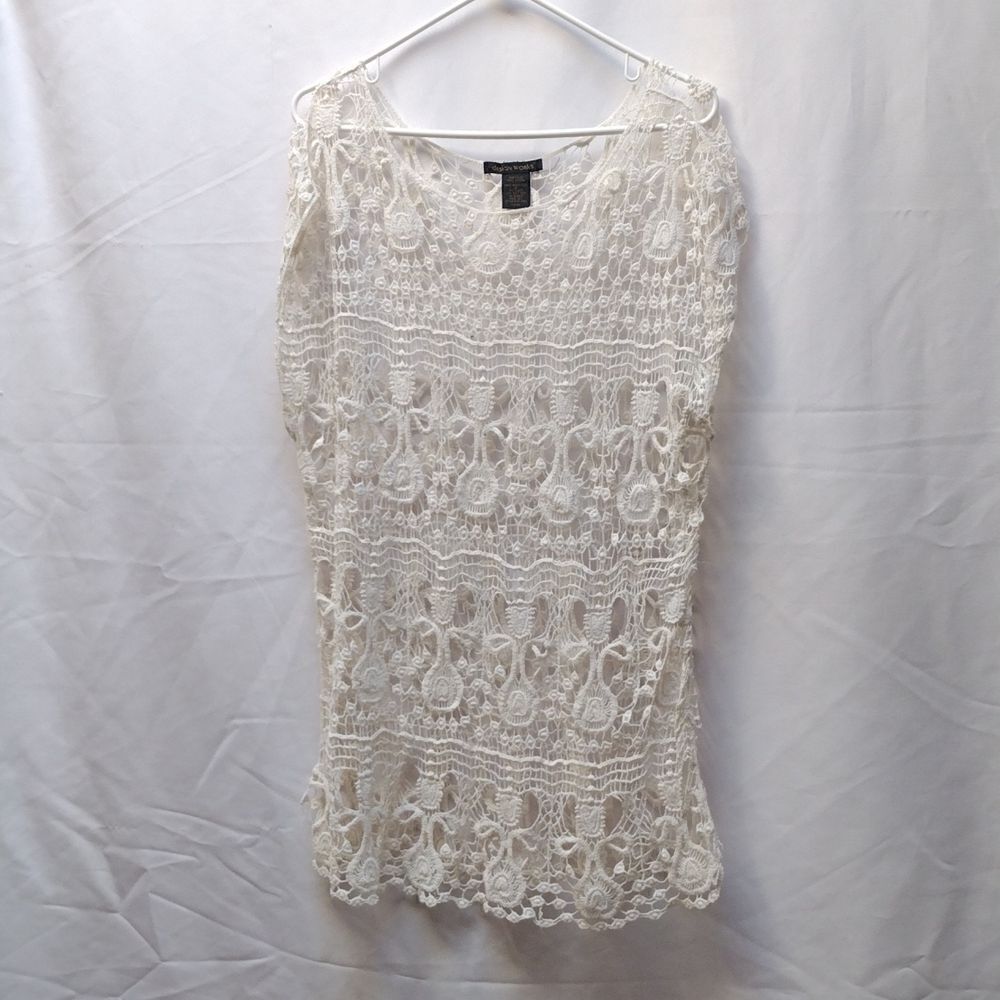 Design Works crochet cover up